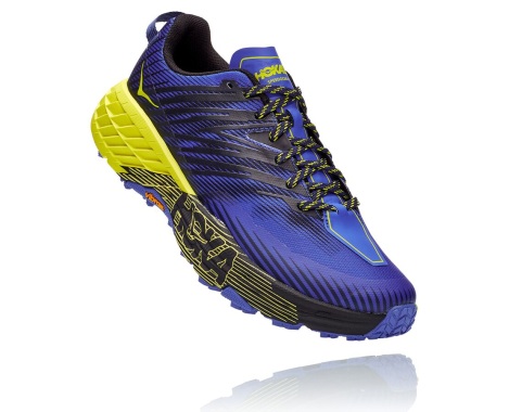 Sapatilhas Hoka One One Speedgoat 4 Portugal - Sapatilhas Trail Homem Pretas / Rosa - OEISAJ-139